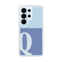 スリムプロテクションケース［ オリジナル - initial two tone - Q blue ］