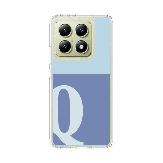 スリムプロテクションケース［ オリジナル - initial two tone - Q blue ］