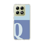 スリムプロテクションケース［ オリジナル - initial two tone - Q blue ］