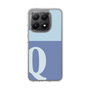 スリムプロテクションケース［ オリジナル - initial two tone - Q blue ］