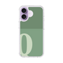 スリムプロテクションケース［ オリジナル - initial two tone - Q green ］