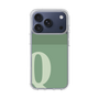 スリムプロテクションケース［ オリジナル - initial two tone - Q green ］