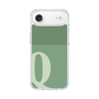 スリムプロテクションケース［ オリジナル - initial two tone - Q green ］