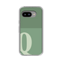 スリムプロテクションケース［ オリジナル - initial two tone - Q green ］