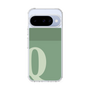 スリムプロテクションケース［ オリジナル - initial two tone - Q green ］