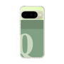 スリムプロテクションケース［ オリジナル - initial two tone - Q green ］