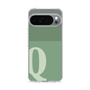 スリムプロテクションケース［ オリジナル - initial two tone - Q green ］