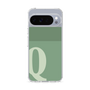 スリムプロテクションケース［ オリジナル - initial two tone - Q green ］