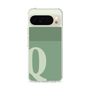 スリムプロテクションケース［ オリジナル - initial two tone - Q green ］