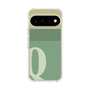 スリムプロテクションケース［ オリジナル - initial two tone - Q green ］