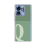 スリムプロテクションケース［ オリジナル - initial two tone - Q green ］