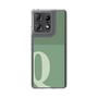スリムプロテクションケース［ オリジナル - initial two tone - Q green ］