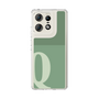 スリムプロテクションケース［ オリジナル - initial two tone - Q green ］