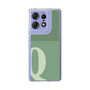 スリムプロテクションケース［ オリジナル - initial two tone - Q green ］