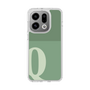スリムプロテクションケース［ オリジナル - initial two tone - Q green ］
