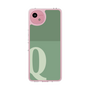 スリムプロテクションケース［ オリジナル - initial two tone - Q green ］