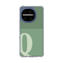 スリムプロテクションケース［ オリジナル - initial two tone - Q green ］