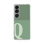 スリムプロテクションケース［ オリジナル - initial two tone - Q green ］