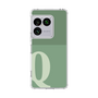 スリムプロテクションケース［ オリジナル - initial two tone - Q green ］