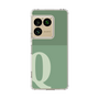 スリムプロテクションケース［ オリジナル - initial two tone - Q green ］