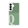 スリムプロテクションケース［ オリジナル - initial two tone - Q green ］
