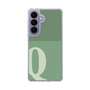 スリムプロテクションケース［ オリジナル - initial two tone - Q green ］