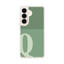 スリムプロテクションケース［ オリジナル - initial two tone - Q green ］