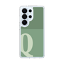 スリムプロテクションケース［ オリジナル - initial two tone - Q green ］