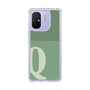 スリムプロテクションケース［ オリジナル - initial two tone - Q green ］