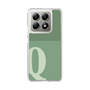スリムプロテクションケース［ オリジナル - initial two tone - Q green ］