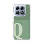 スリムプロテクションケース［ オリジナル - initial two tone - Q green ］