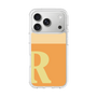 スリムプロテクションケース［ オリジナル - initial two tone - R orange ］