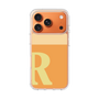 スリムプロテクションケース［ オリジナル - initial two tone - R orange ］
