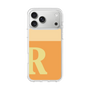 スリムプロテクションケース［ オリジナル - initial two tone - R orange ］