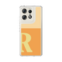 スリムプロテクションケース［ オリジナル - initial two tone - R orange ］
