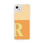 スリムプロテクションケース［ オリジナル - initial two tone - R orange ］