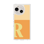 スリムプロテクションケース［ オリジナル - initial two tone - R orange ］