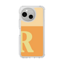 スリムプロテクションケース［ オリジナル - initial two tone - R orange ］