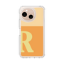 スリムプロテクションケース［ オリジナル - initial two tone - R orange ］