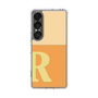 スリムプロテクションケース［ オリジナル - initial two tone - R orange ］