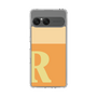 スリムプロテクションケース［ オリジナル - initial two tone - R orange ］