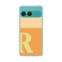 スリムプロテクションケース［ オリジナル - initial two tone - R orange ］