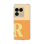 スリムプロテクションケース［ オリジナル - initial two tone - R orange ］