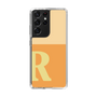 スリムプロテクションケース［ オリジナル - initial two tone - R orange ］