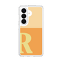 スリムプロテクションケース［ オリジナル - initial two tone - R orange ］