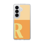 スリムプロテクションケース［ オリジナル - initial two tone - R orange ］