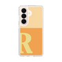 スリムプロテクションケース［ オリジナル - initial two tone - R orange ］