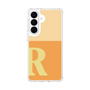 スリムプロテクションケース［ オリジナル - initial two tone - R orange ］