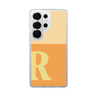 スリムプロテクションケース［ オリジナル - initial two tone - R orange ］