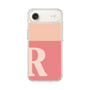 スリムプロテクションケース［ オリジナル - initial two tone - R pink ］
